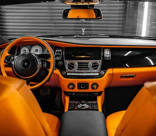 Car interior trim and panel upholstery restored at the Dubai workshop